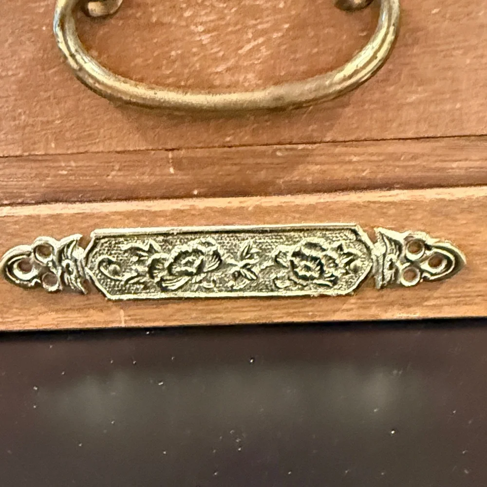 Wooden Jewelry Box with 4 Drawers with Handles - Picture 15 of 15